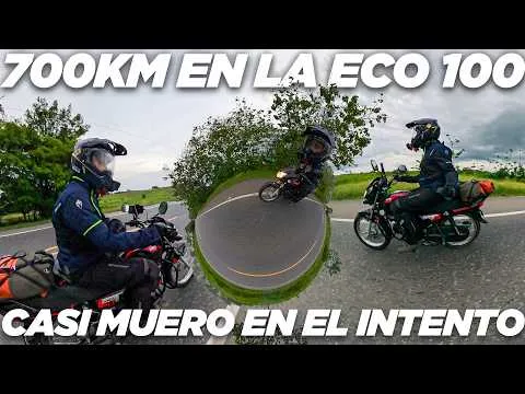 13 HORAS en una MOTO 100cc de CARTAGENA a MEDELLIN 😱 | Viaje Extremo que NADIE Hace