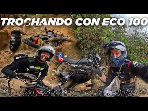 Nadie Creía que Saldríamos de Esta Trocha | Hero ECO 100 cc